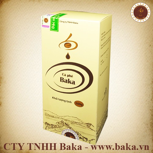 Cà Phê Nguyên Chất Baka - Culi (Hộp 500g)
