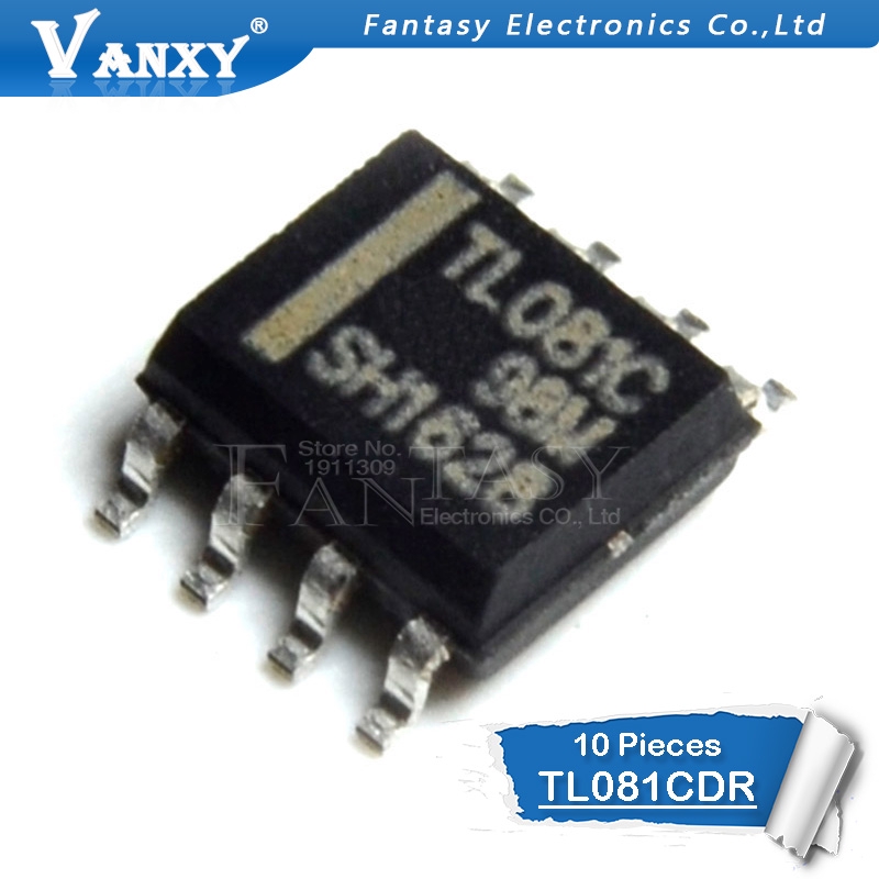 Bộ 10 Ic Chất Lượng Cao Tl081Cdr Sop8 Tl081C Sop Tl081 Sop-8 081c Smd
