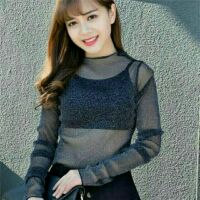 Áo lưới quảng châu ảnh thật khách chụp( không kèm áo trong)