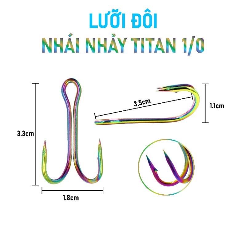 Lưỡi titan nhái hơi nhái nhảy