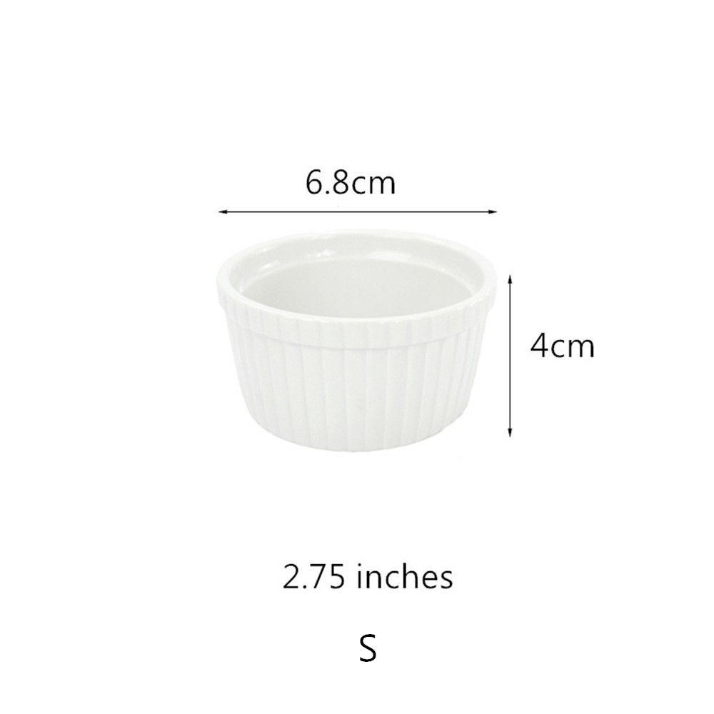 Tô Sứ Chịu Nhiệt Cao Họa Tiết Kẻ Sọc Dùng Làm Bánh Chịu Nhiệt Cao