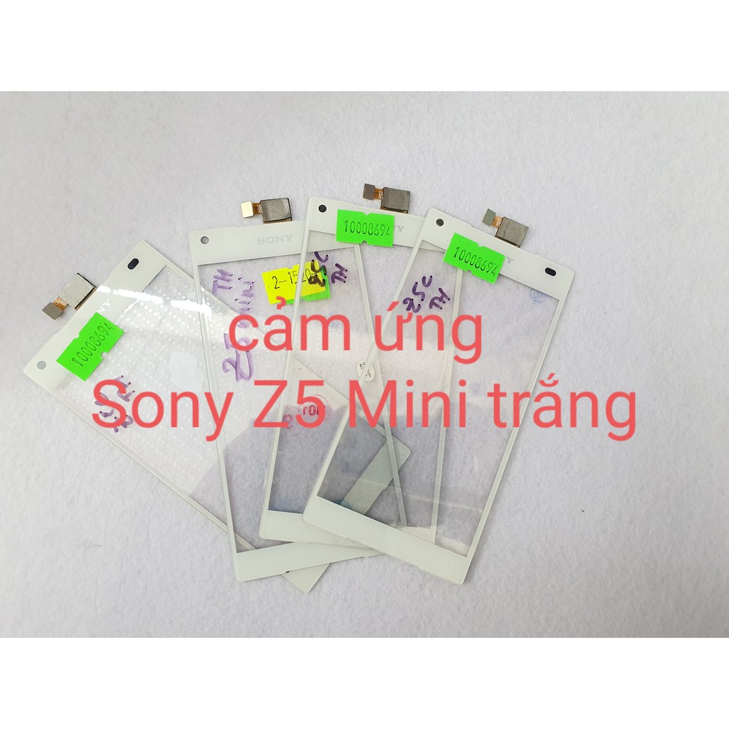 Cảm ứng Sony Z5 mini/ Z5 compact chỉ có màu trắng