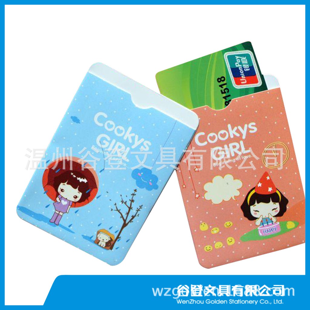 Túi đựng thẻ căn cước công dân, giấy tờ in hình dễ thương T2 Giá Rẻ