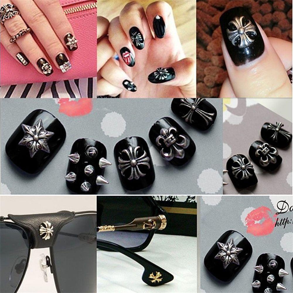 1 Hộp Hạt Gắn Trang Trí Móng Tay Nghệ Thuật Họa Tiết Halloween Thời Trang DIY