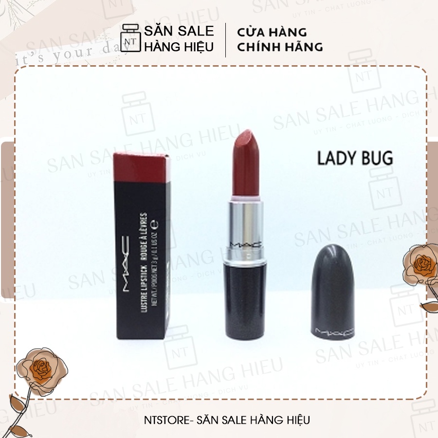 Son Mac Lady Bug - Màu đỏ hồng 510 tươi trẻ, sang trọng