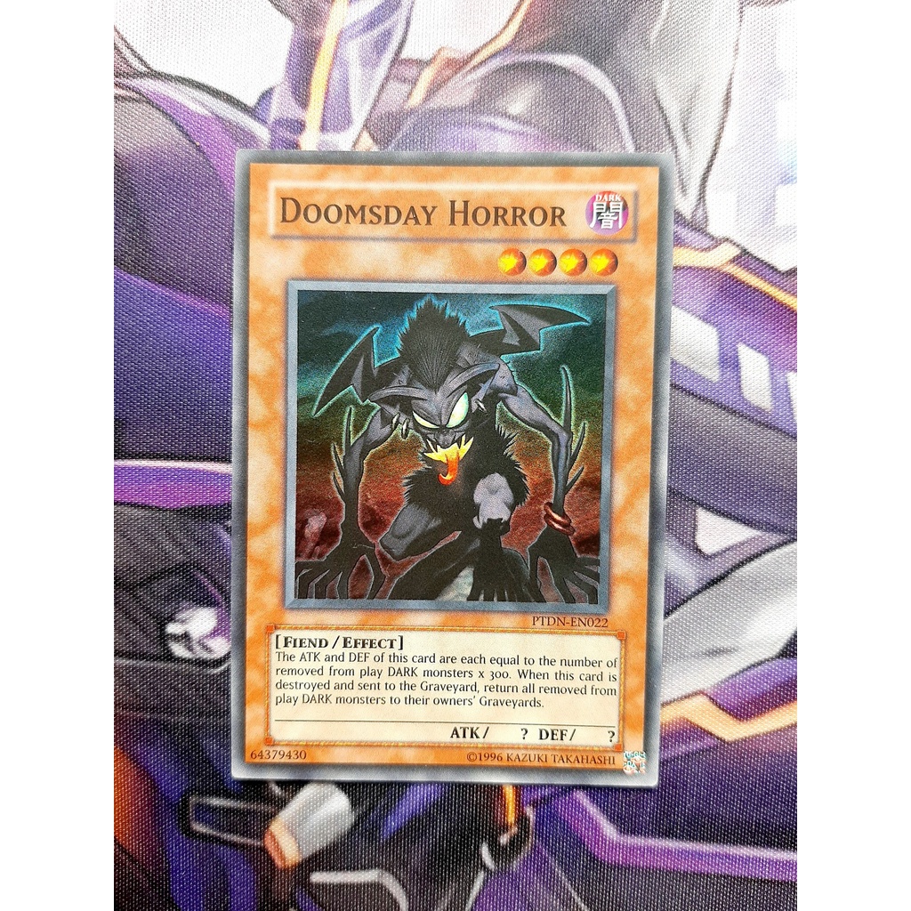Thẻ Bài Yugioh Mint90 Monster Doomsday Horror - PTDN-EN022 - Super Rare