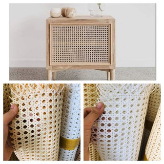 Mành mây đan mắt cáo Phương Nam sợi nhựa khổ 50 giá xưởng