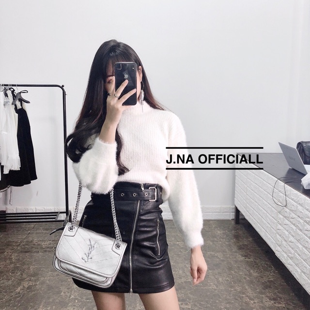 Áo len lông tay bồng ulzzang Jna Official