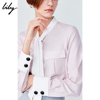 Áo sơ mi hồng Lily