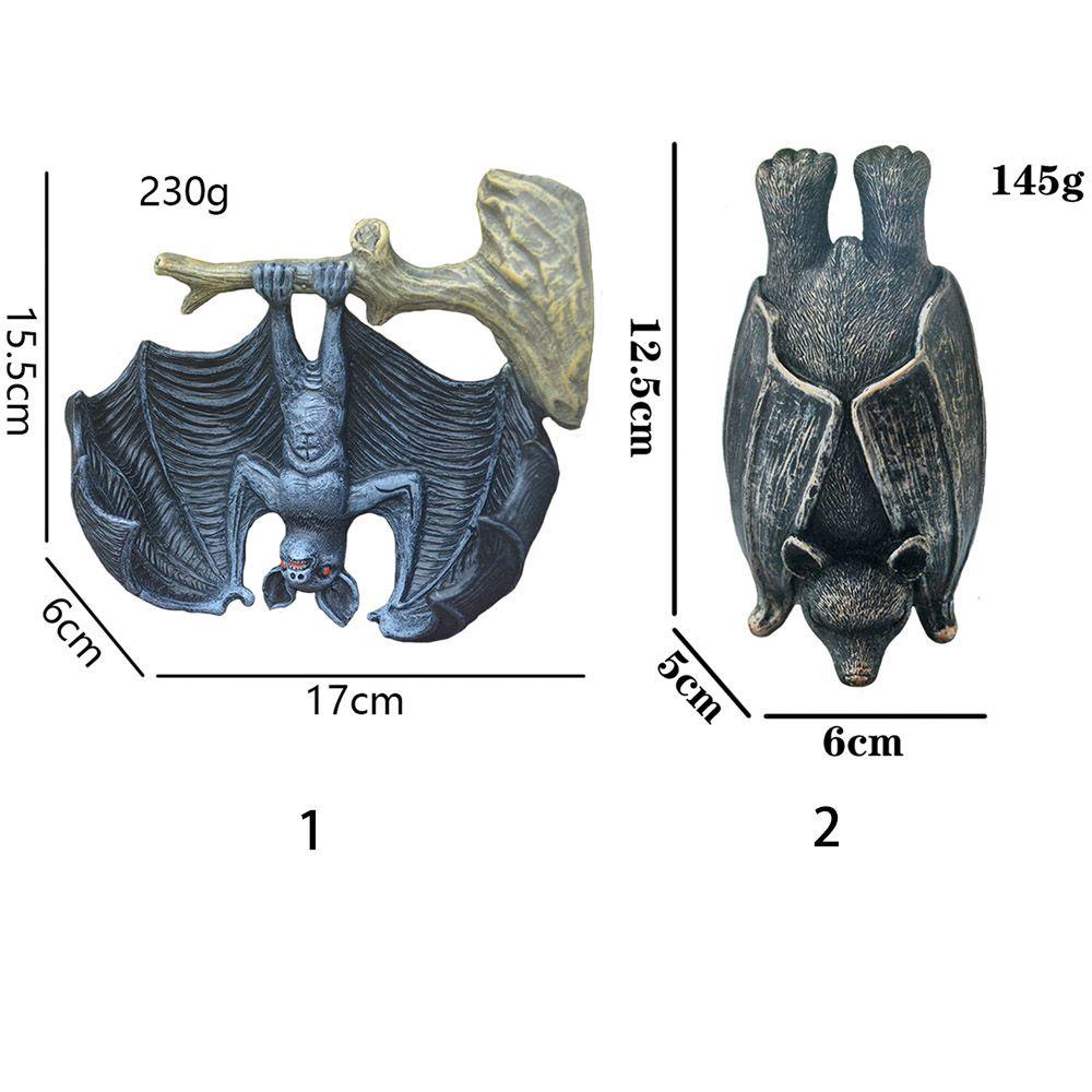 LAKAMIER Phụ Kiện Treo Trang Trí Vườn Hình Dơi Hoạt Hình Bằng Nhựa Resin