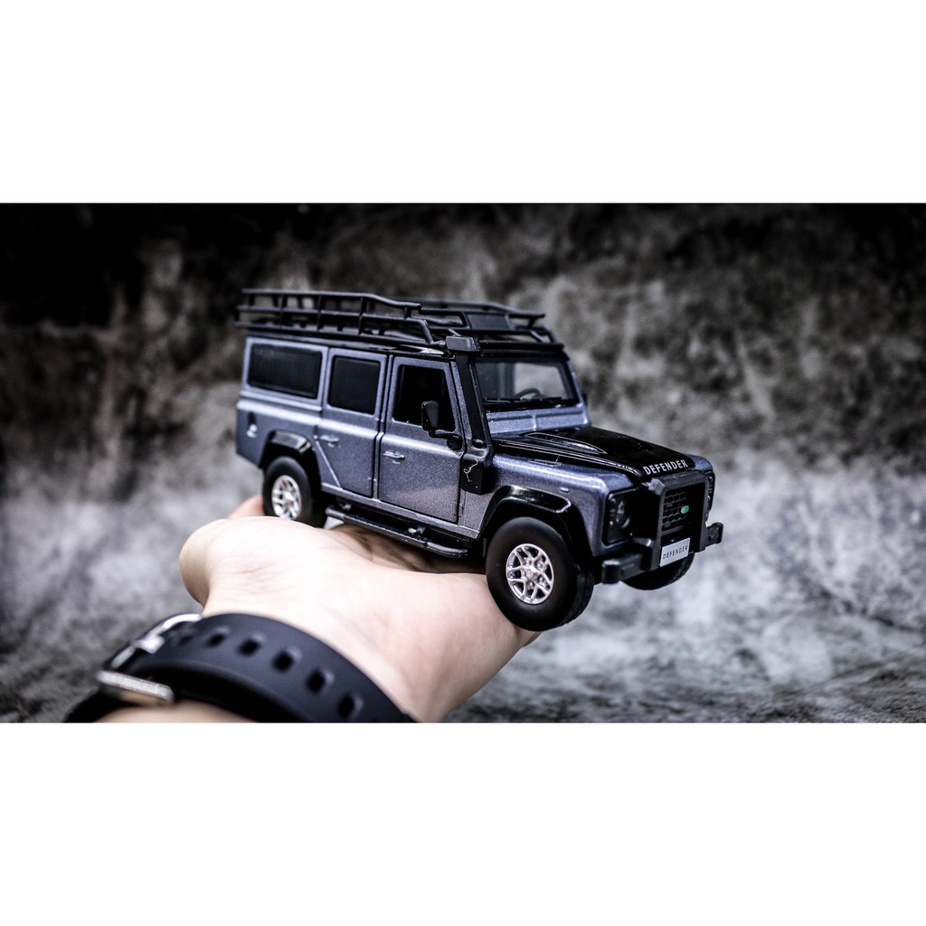 MÔ HÌNH XE LAND ROVER DEFENDER  1:32 JACKIEKIM