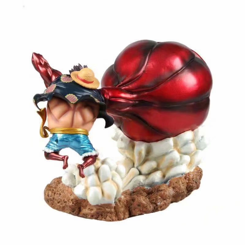 Mô Hình Nhân Vật Luffy Gear 4 Trong Phim Hoạt Hình One Piece Dùng Để Trang Trí