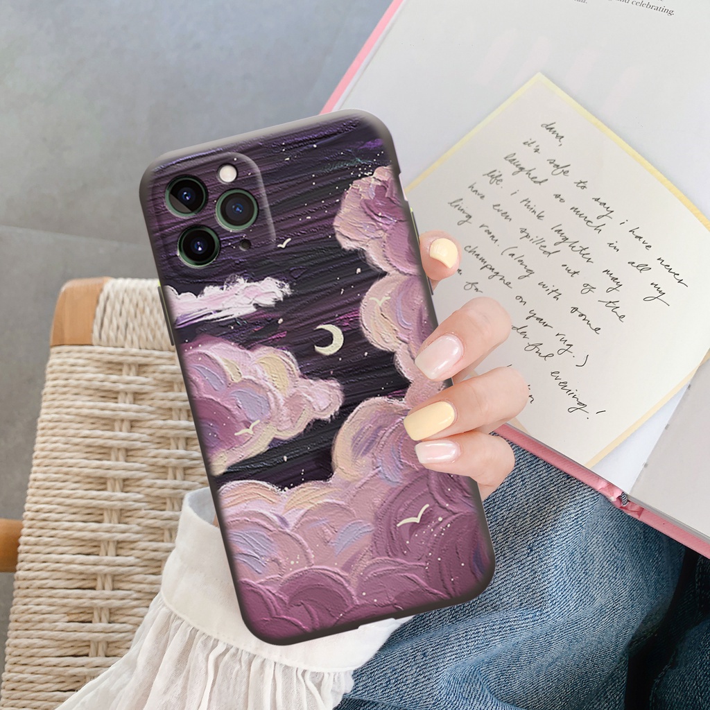 Ốp lưng iphone Ốp lưng iphone vuông cạnh hìnhIphone6/6plus/6S/6S plus/6/7/7plus/8/8plus/X/XS/XS Max/ Dinuo case