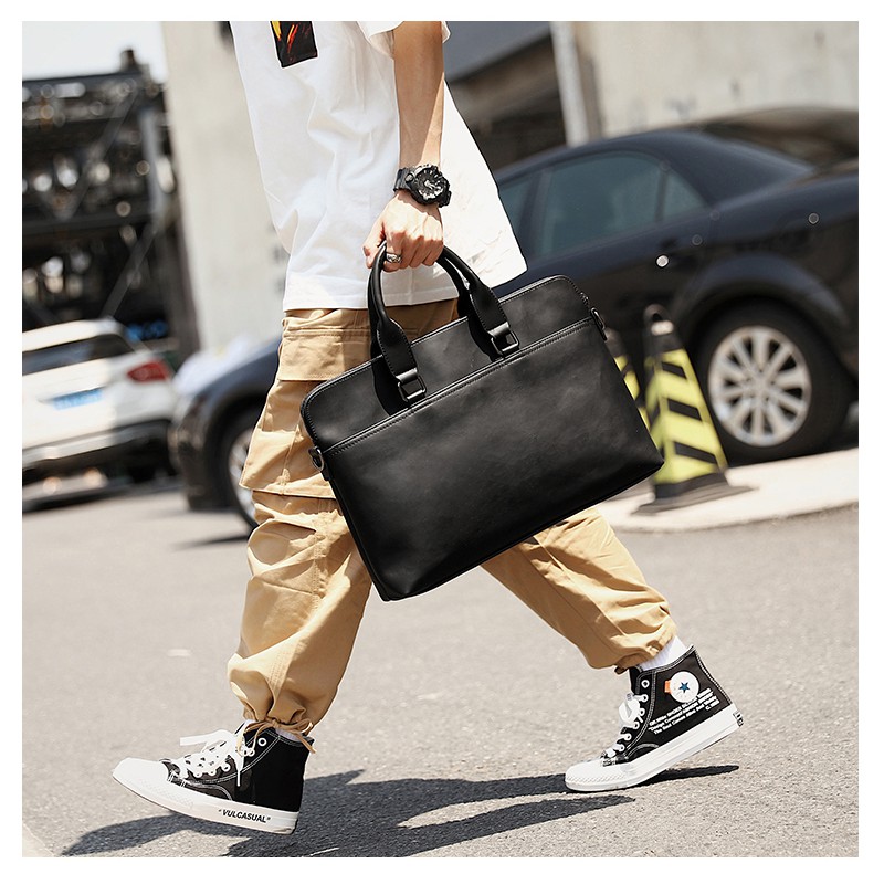 Túi Xách Da Công Sở GU6896 Túi Xách Nam Chất Liệu Da Cao Cấp | BigBuy360 - bigbuy360.vn