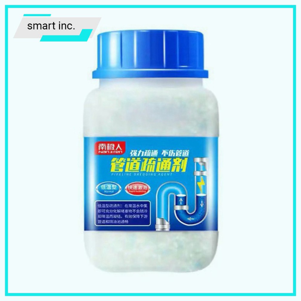 Bột Thông Tắc Khử Mùi Cống Bồn Cầu Houseware Gói Thuốc Cho Đường Ống Rửa Bát Dầu Mỡ Bể Phốt Nghẹt Cực Mạnh