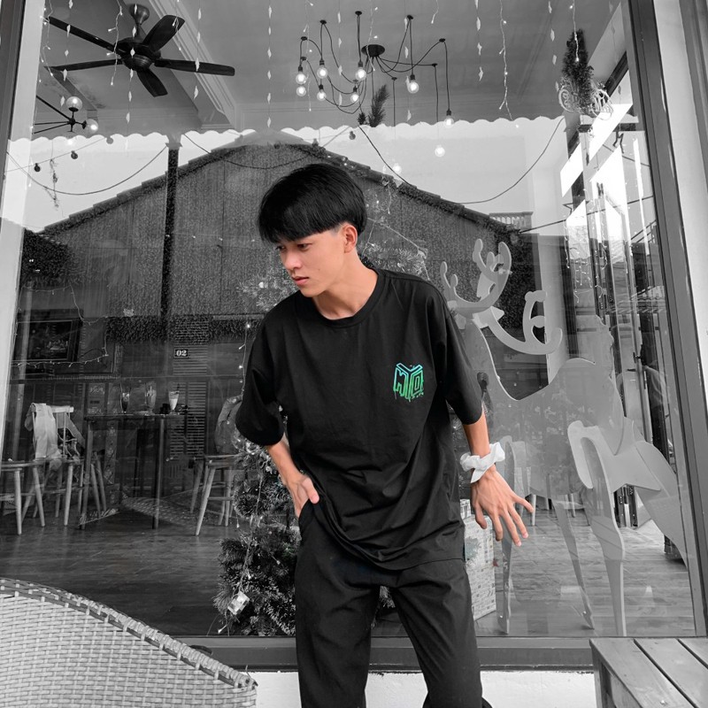 Áo Thun Nam Hàng Hiệu MYO Vải Cotton In Hình Multi-Color