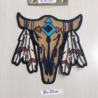 Sticker hình thêu bộ lạc (ko keo)