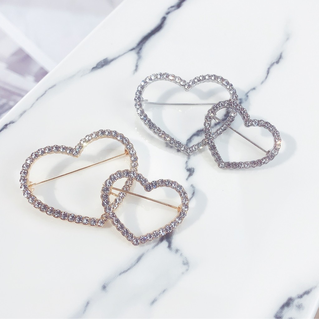 Trâm Cài Áo Kim Cương Đa Năng Hình Ngôi Sao Năm Cánh Chống Chói