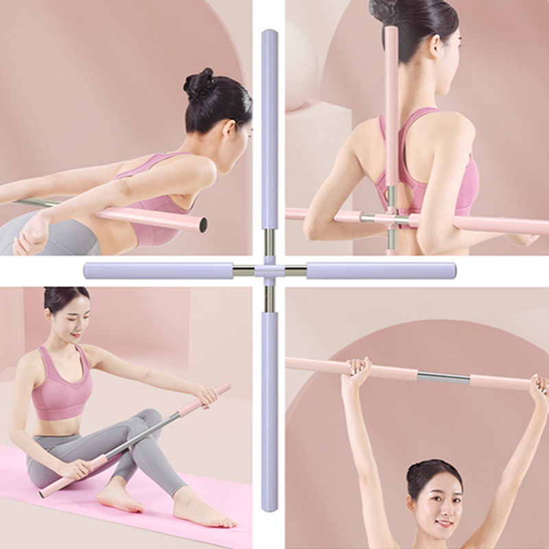 Gậy Gậy Tập Yoga Định Hình Tư Thế Lưng Vai, Chống Gù Lưng, Bằng Thép Không Gỉ Cải Thiện Vóc Dáng Cho Dân Văn Phòng