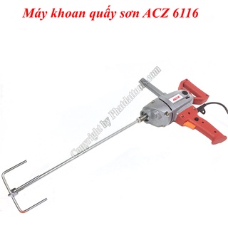 Máy khuấy sơn cao cấp ACZ 6116 kèm cần khuấy sơn