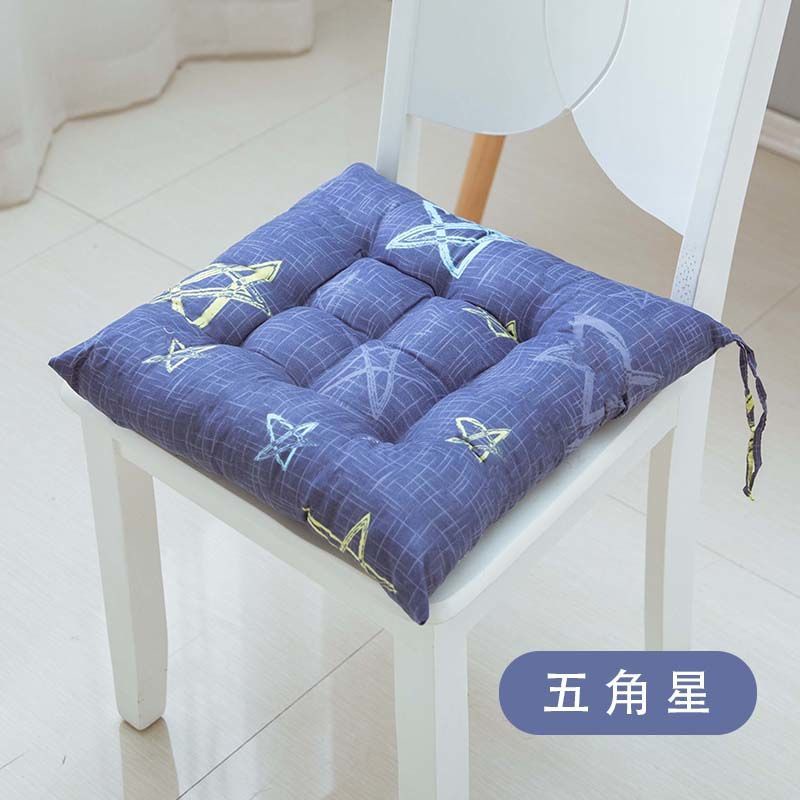 Đệm lót ghế ngồi hình vuông bằng cotton mềm dày dặn kích thước 40*40cm