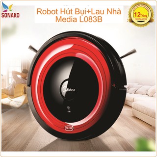 [Rẻ nhất thị trường] Robot lau nhà hút bụi Midea L083B