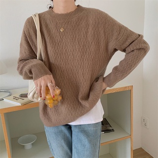 Áo Len Nữ Hàn Quốc Cổ Tròn 834
