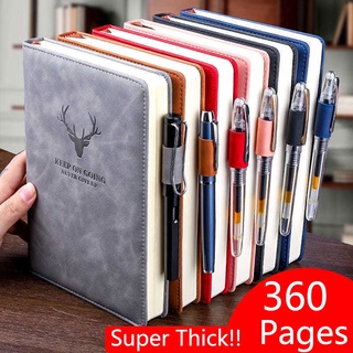 Sổ Tay Khổ A5 Dày Dặn Có Thể Xoay 360 Độ Dành Cho Học Sinh