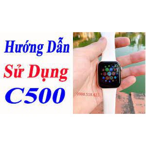 Đồng Hồ Thông Minh C500 Lắp sim Nghe gọi Thay dây thoải mái Tiếng Việt 42mm