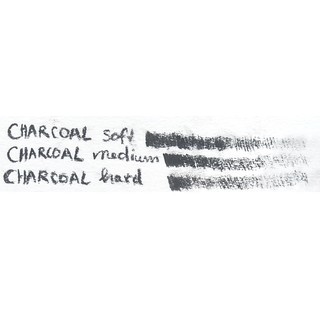 Bút chì than Cretacolor Charcoal cây lẻ (soft, medium, hard)