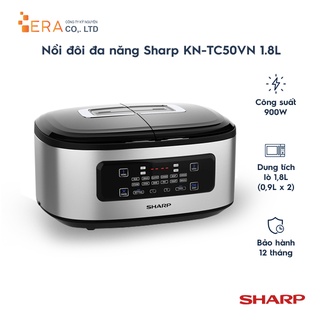 Mua  Mã ELHADEV giảm 4% đơn 300K  Nồi đôi đa năng Sharp KN-TC50VN 1.8L