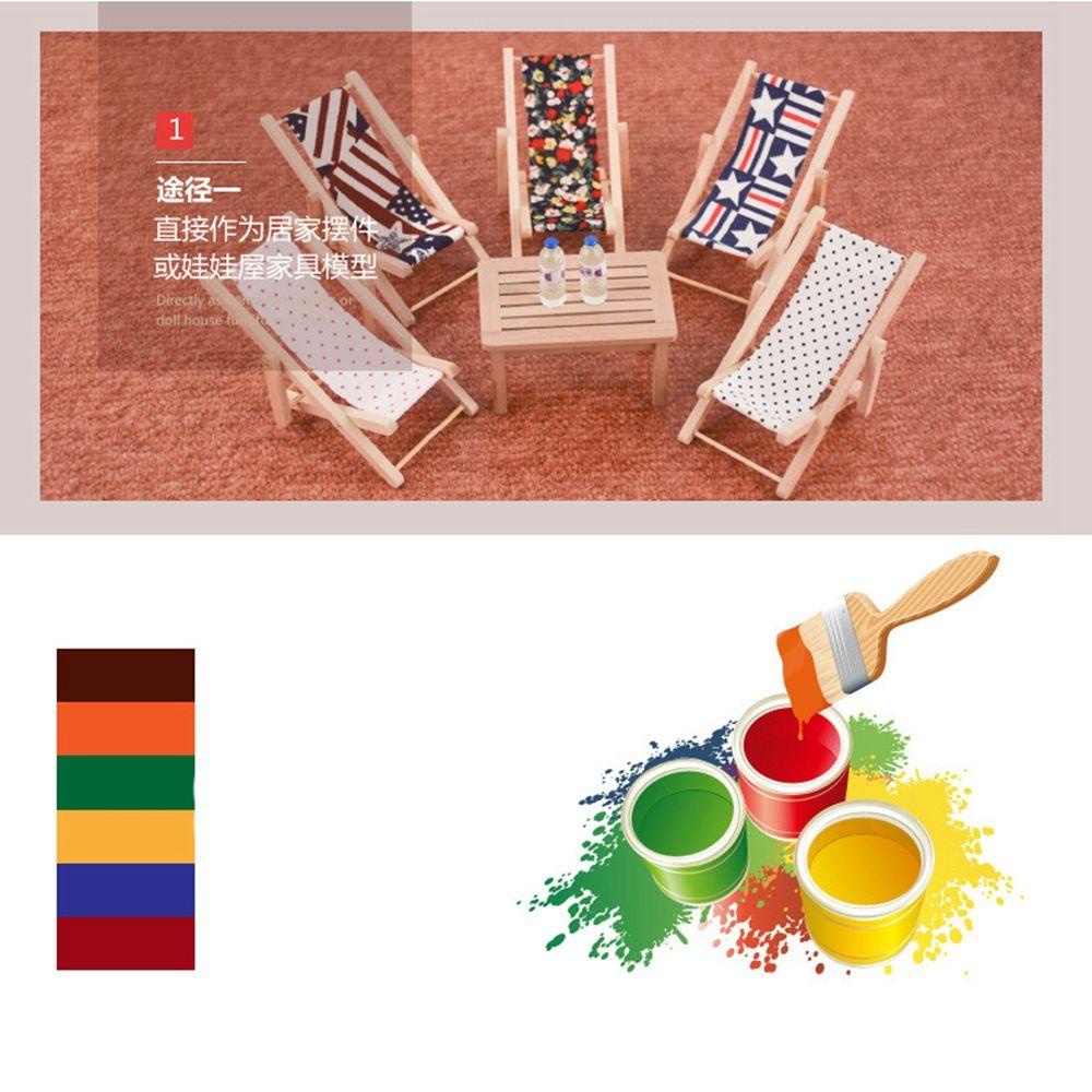 Mô Hình Ghế Bãi Biển Trang Trí Nhà Búp Bê Tỉ Lệ 1: 12