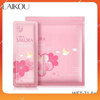 Bịch 15 Miếng Mặt Nạ Ngủ Hoa Anh Đào Sakura Sleeping Face Mask Chính Hãng