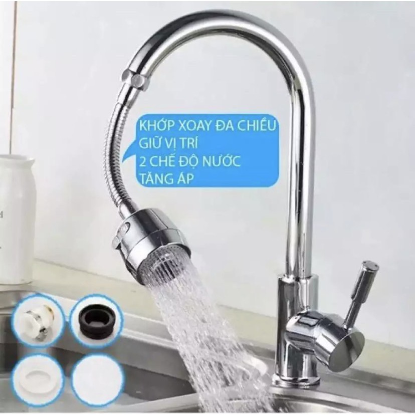 [FREESHIP] Vòi nước - Đầu vòi xoay 360 có 2 chế độ bật nước dễ dàng cho người sử dụng.