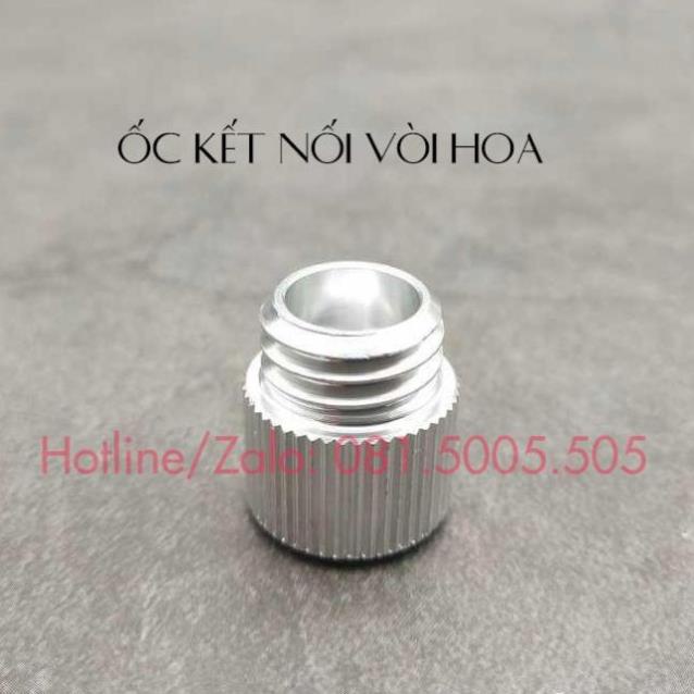 Phụ kiện bình xịt kem - Cream whipper như: vòi hoa tulip, nắp chặn viên gas, gioăng cao su, piston, ốc kết nối Pb337