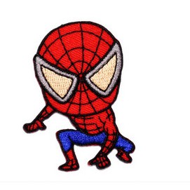 Sticker Ủi, Patch Ủi, Patch Thêu Dùng Trang Trí Quần Áo, Mũ Nón, Giày Vải Hình Siêu Nhân