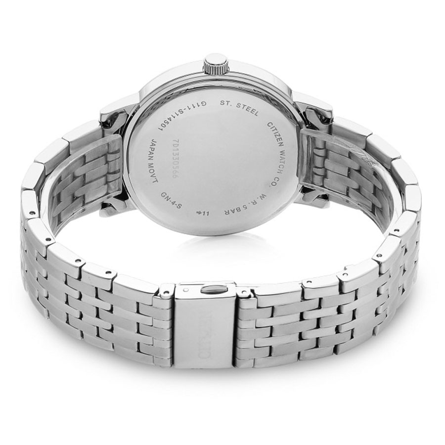 Đồng Hồ Nam Citizen Dây Thép Không Gỉ BI5070-57H - Mặt Xám