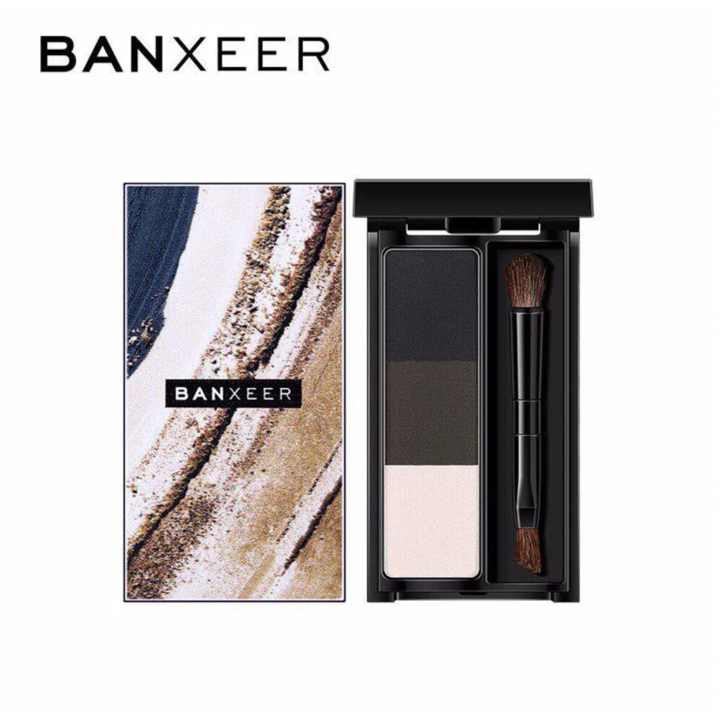 (Hàng Mới Về) Bút Chì Kẻ Lông Mày + Phấn Lông Mày Banxeer 3 Màu Lâu Trôi Chống Thấm Nước Bx16 | BigBuy360 - bigbuy360.vn