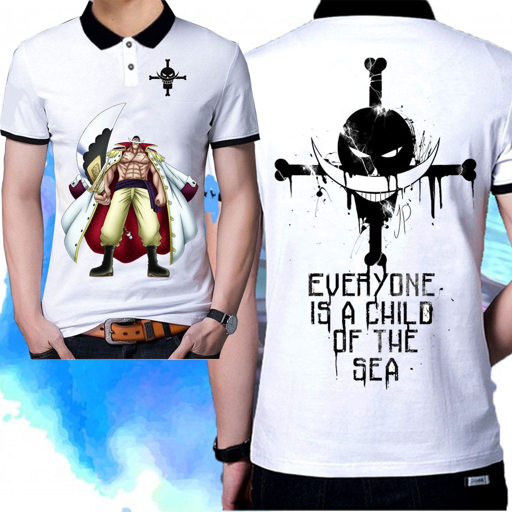 Áo Thun ONE PIECE - Áo Râu Trắng