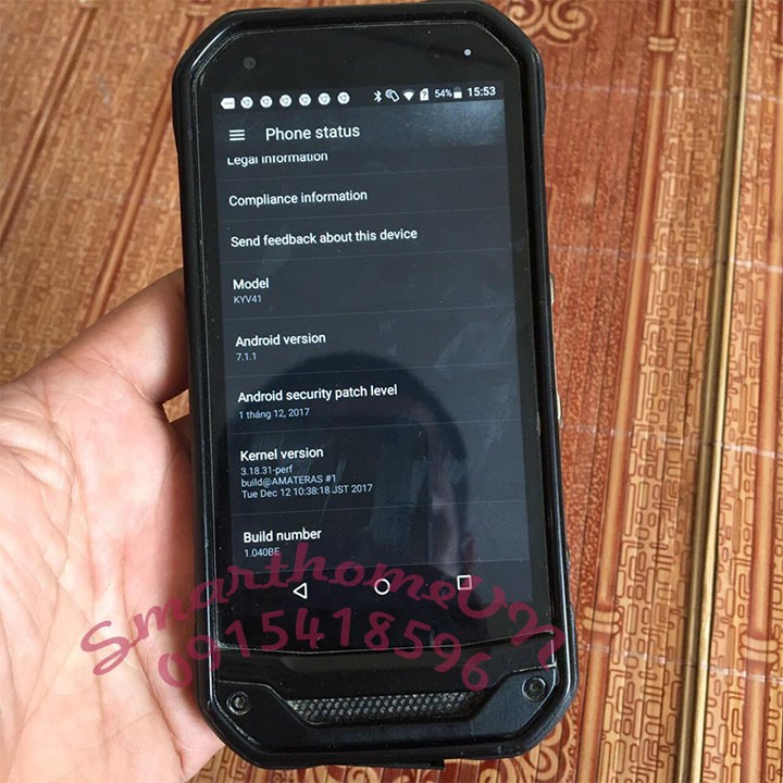 Kyocera Torque G03 - 4G LTE- Điện thoại siêu bền màn hình Sapphire chống xước | BigBuy360 - bigbuy360.vn