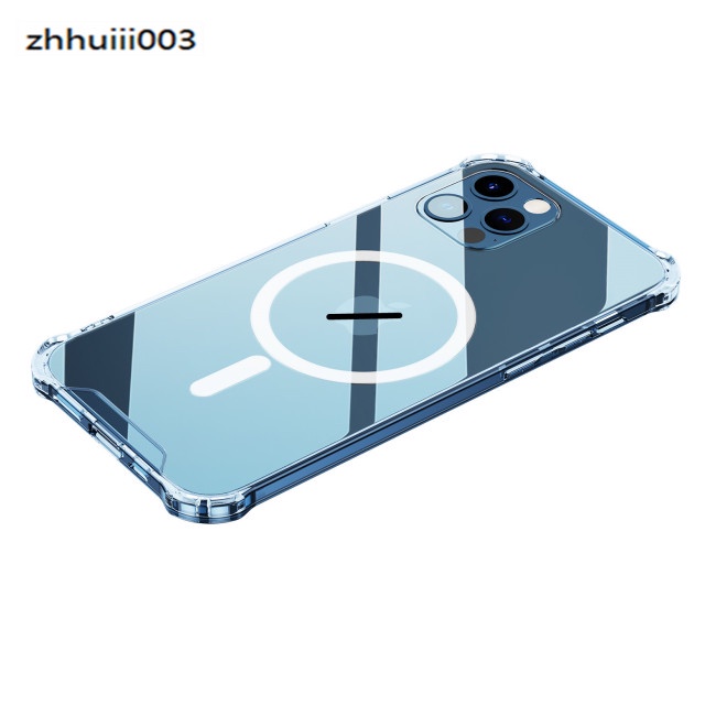 Ốp Điện Thoại Từ Tính Bảo Vệ Bốn Góc Chống Rơi Cho Iphone