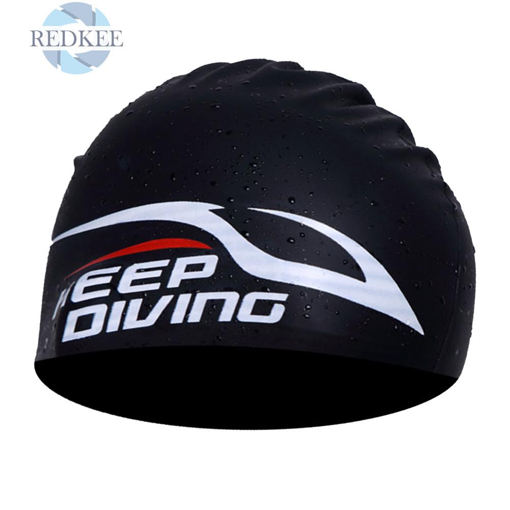 Mũ Bơi Silicone Chống Thấm Nước Cho Nam Và Nữ