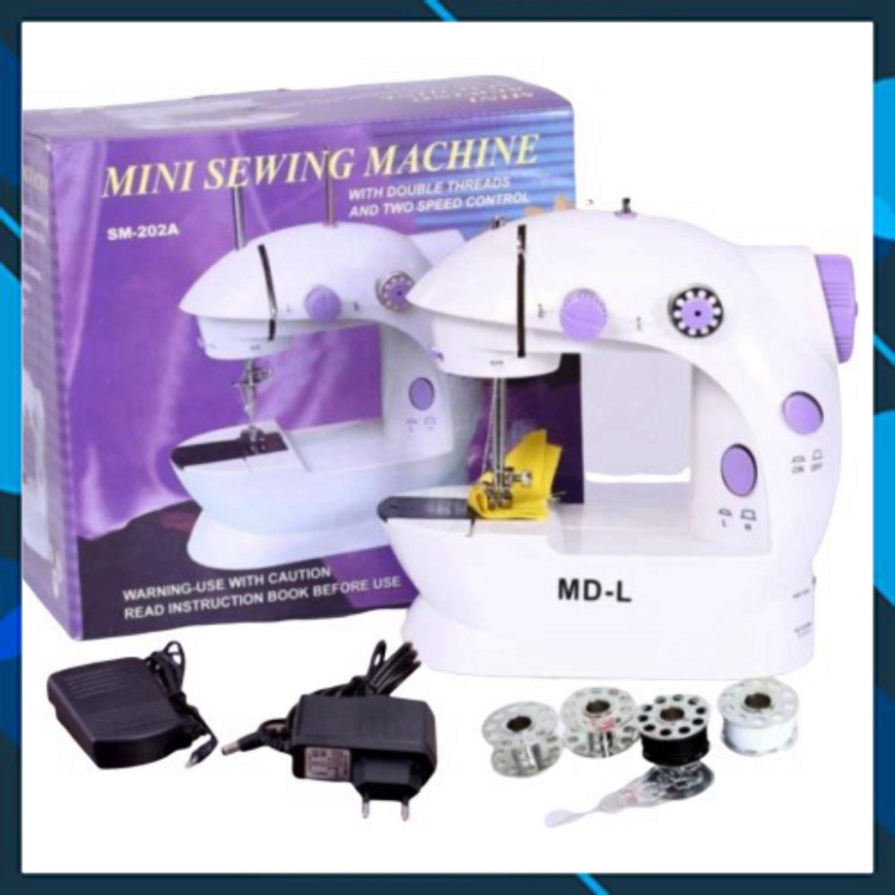 Máy May Để Bàn - Máy Khâu Mini Gia Đình SIêu Tiện Lợi