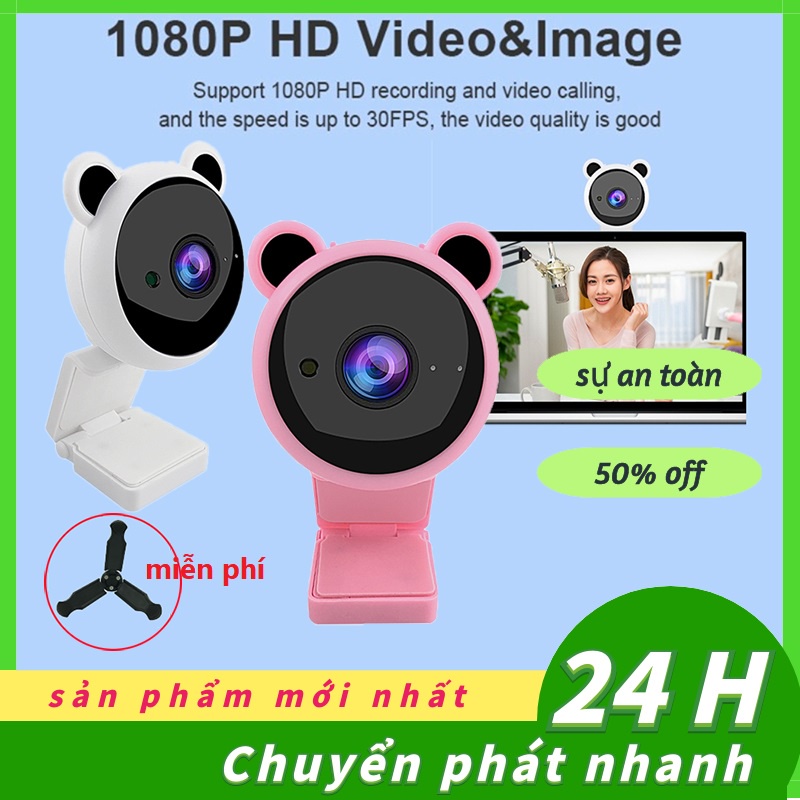 Full HD Webcam 1080P Camera HD USB Webcam Máy Tính Máy Tính Web Camera Tích Hợp Micrô Video Camera Cho Máy Tính Xách Tay PC Giáo Dục Trực Tuyến | BigBuy360 - bigbuy360.vn