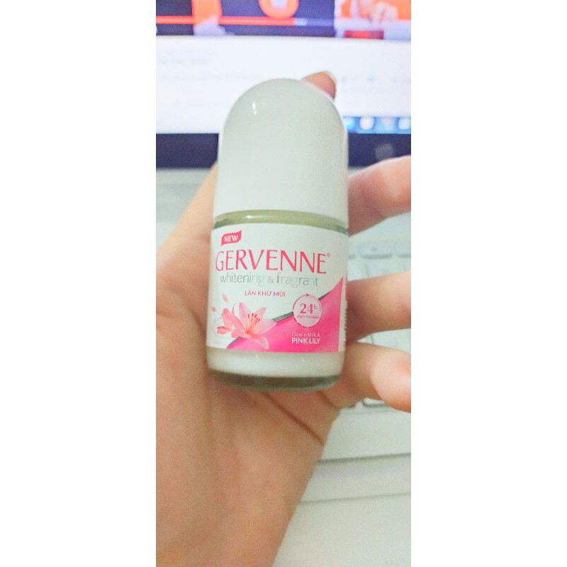 (sỉ) Lăn khử mùi Gervenne trắng da, thanh thoát không bết dính 25ml | BigBuy360 - bigbuy360.vn