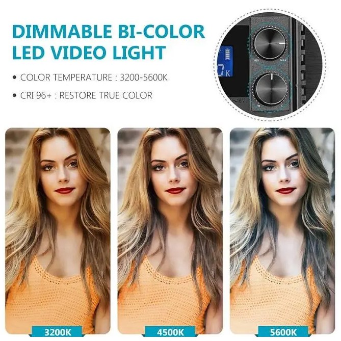 Bộ 2 đèn led Bicolor Neewer NL660S