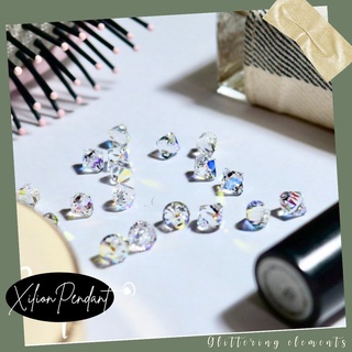 Pha lê Swarovski Nón xỏ đầu 6mm