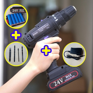 Khoan Pin Hitachi 24V Cao Cấp