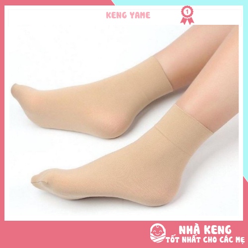 Tất da nữ tất mẹ bầu tất cho phụ nữ sau sinh chất liệu vả ithun không xù co giãn tốt, thoải mái