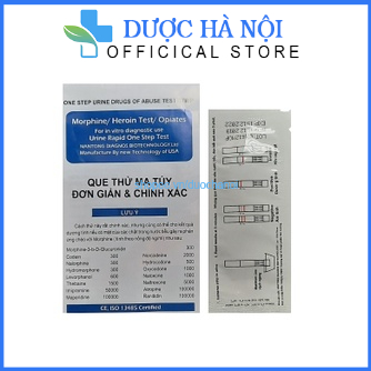 Que thử ma túy đơn giản, chính xác, nhanh chóng thử ngay tại nhà